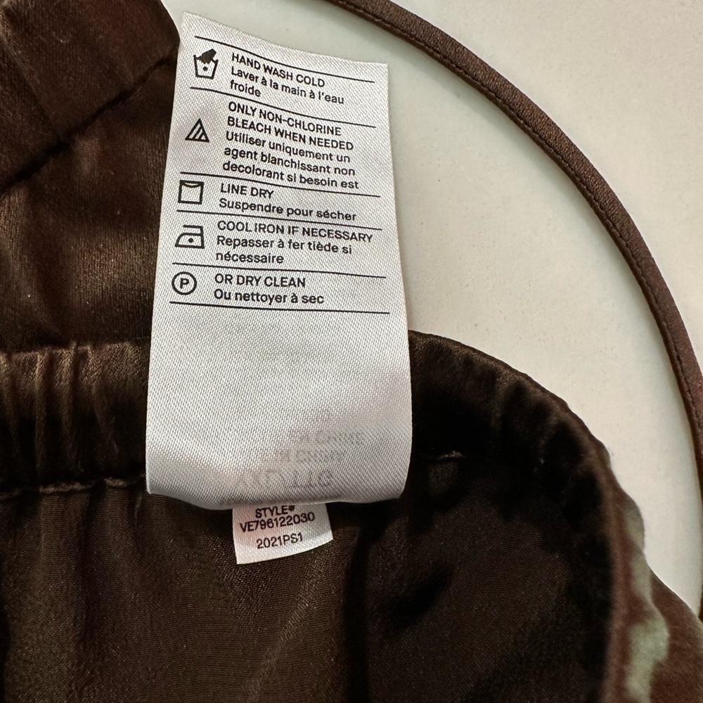 NEW Vince 100% Silk Pajama Pant-Size XXL-Brown-Retails for $375 - Picture 12 of 16